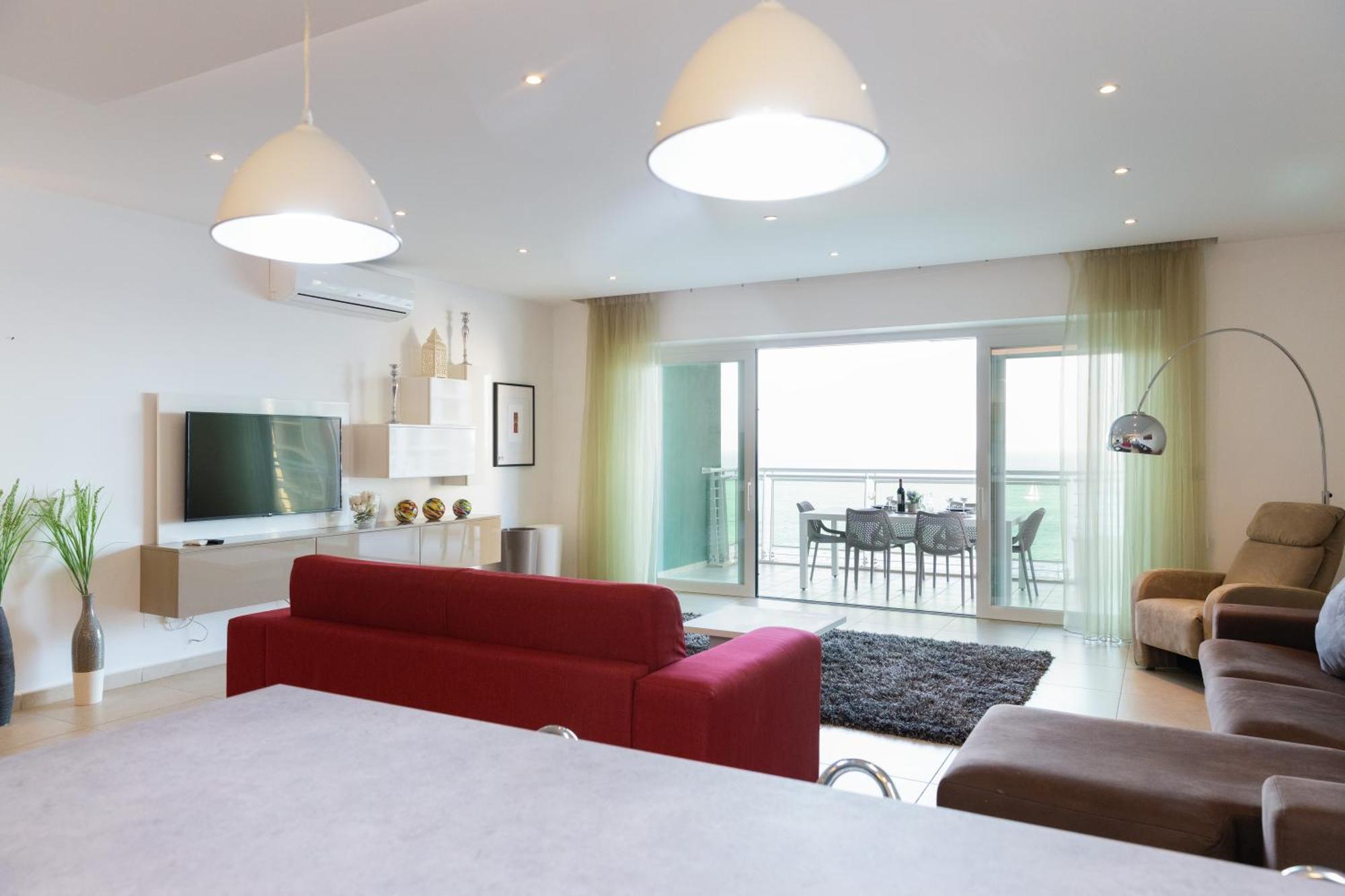 Luxury Seafront 3Br With Pool By Arcobnb Sliema Exterior photo